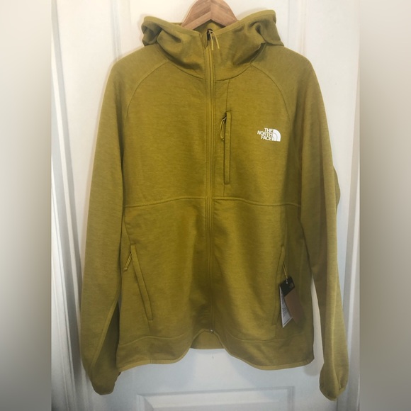 The North Face Other - The North Face NWT Men’s Canyonlands Full-Zip Hooded Gld Jacket NF0A5G9V Size XL